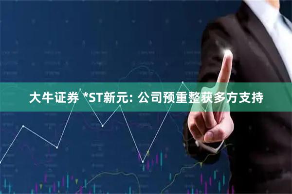 大牛证券 *ST新元: 公司预重整获多方支持
